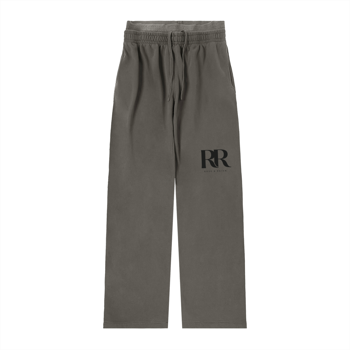 *NEW* Vintage Washed Waist Pants (BLACK LOGO)