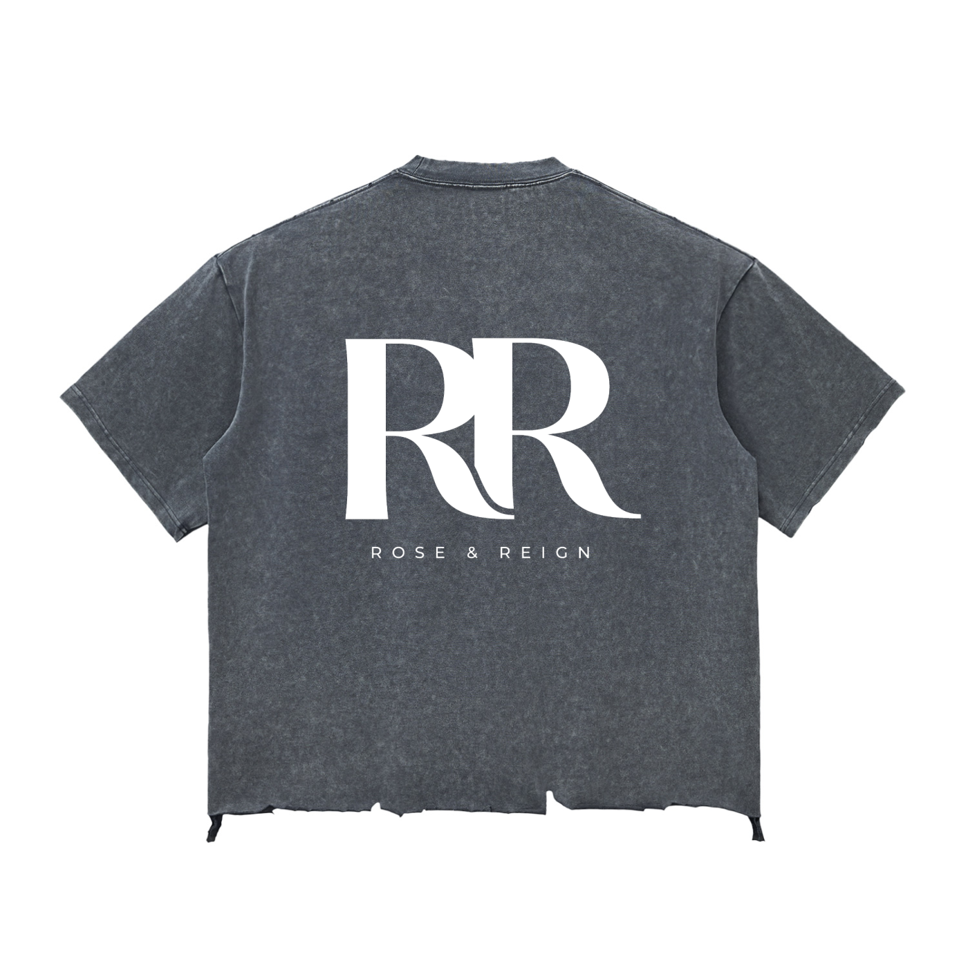 *NEW* Snow Wash Raw-Hem Tee