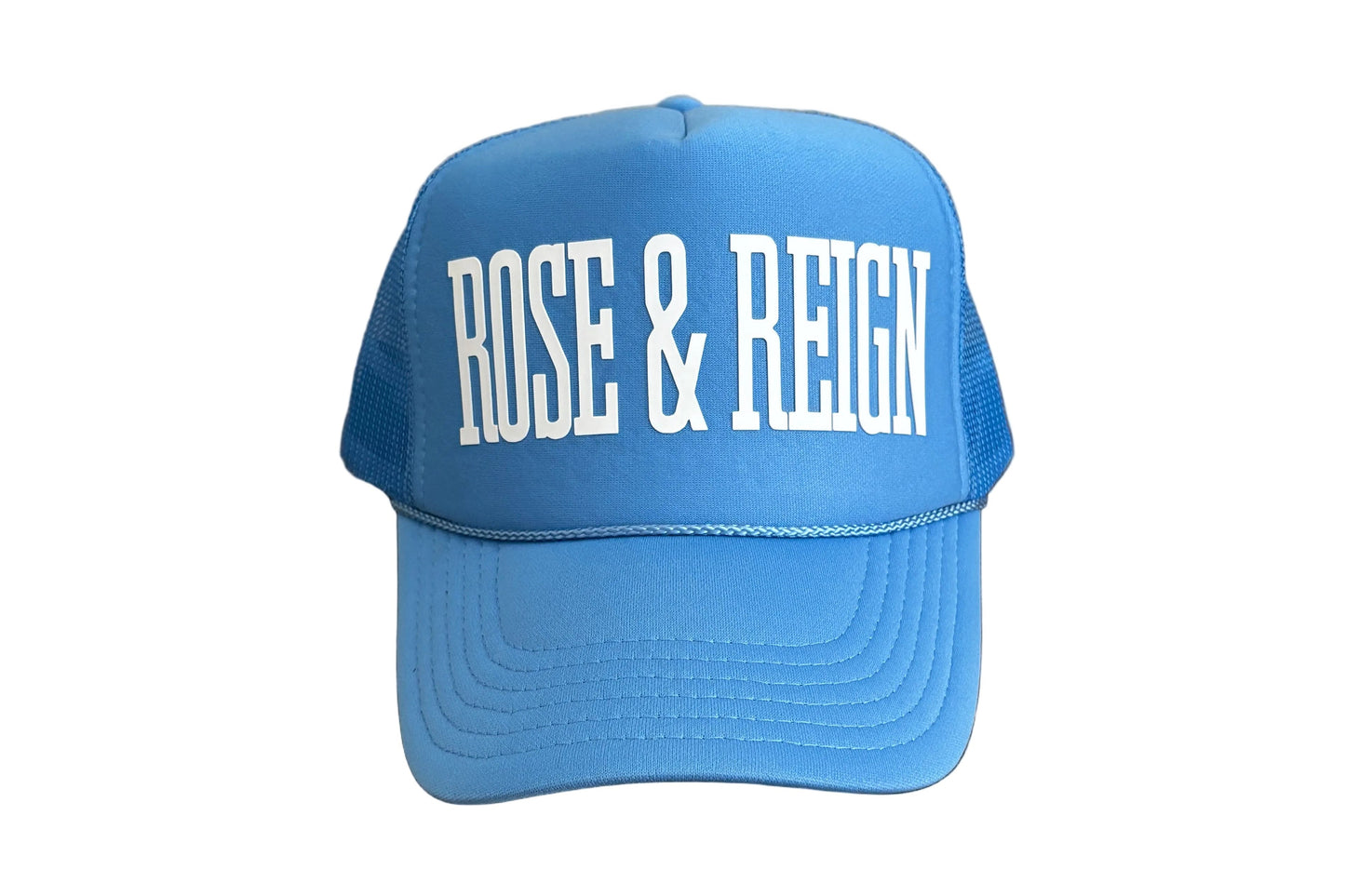 Embossed 3D Brick Mesh Trucker Hat