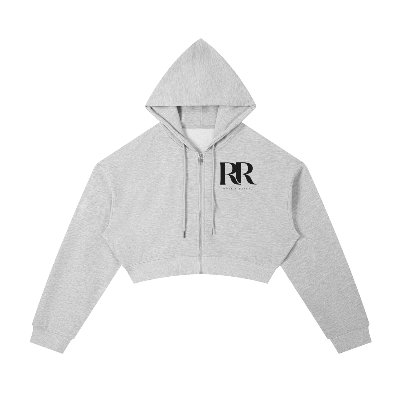 *NEW* Cozy Cropped Zip-Up Hoodie
