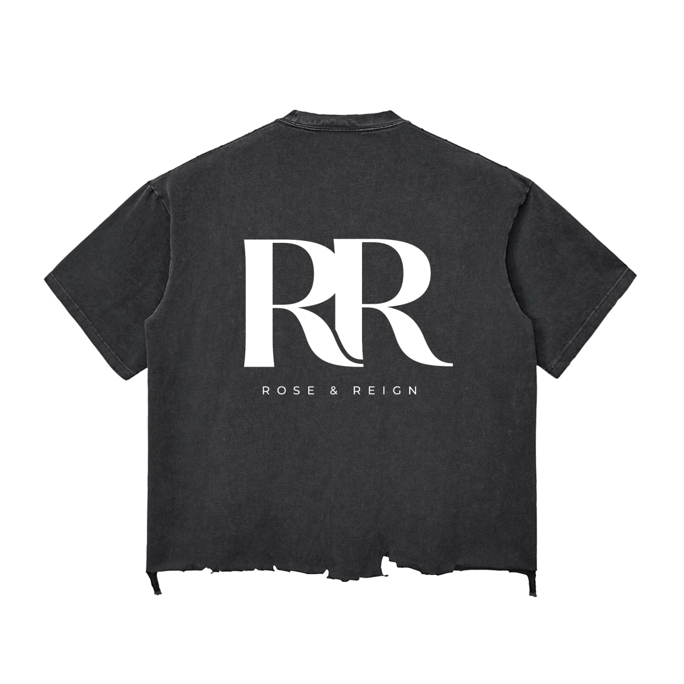 *NEW* Snow Wash Raw-Hem Tee